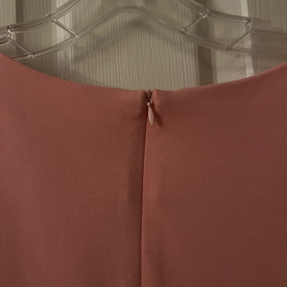 Plus Floral Print Bodycon Dress with Asymmetrical Neck & Peplum Waist (S=3XL/18) - Picture 7 of 8